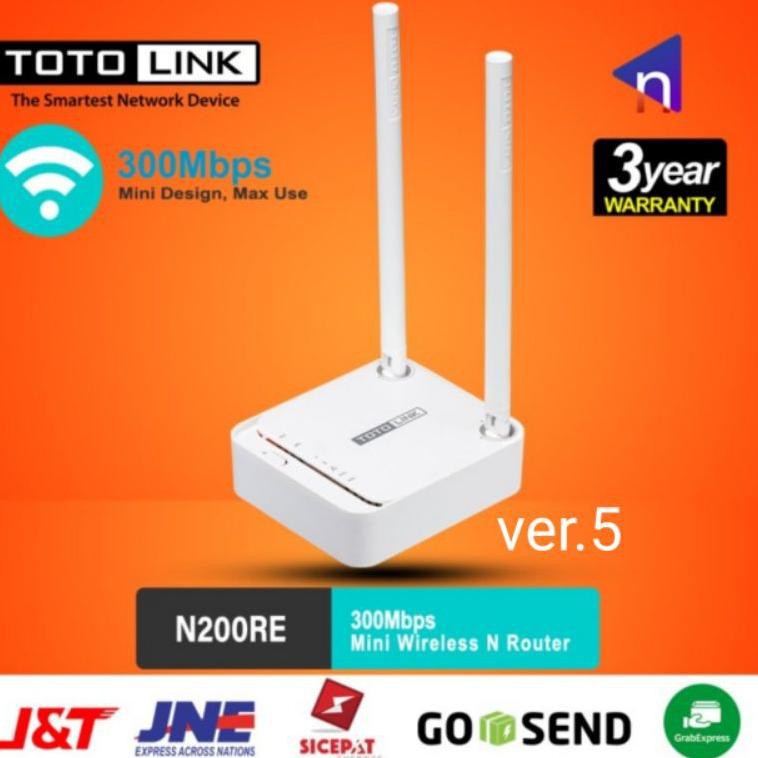 Bộ Phát Sóng Wifi Không Dây N Mini 300mbps - Totolink N200re V5 | BigBuy360 - bigbuy360.vn