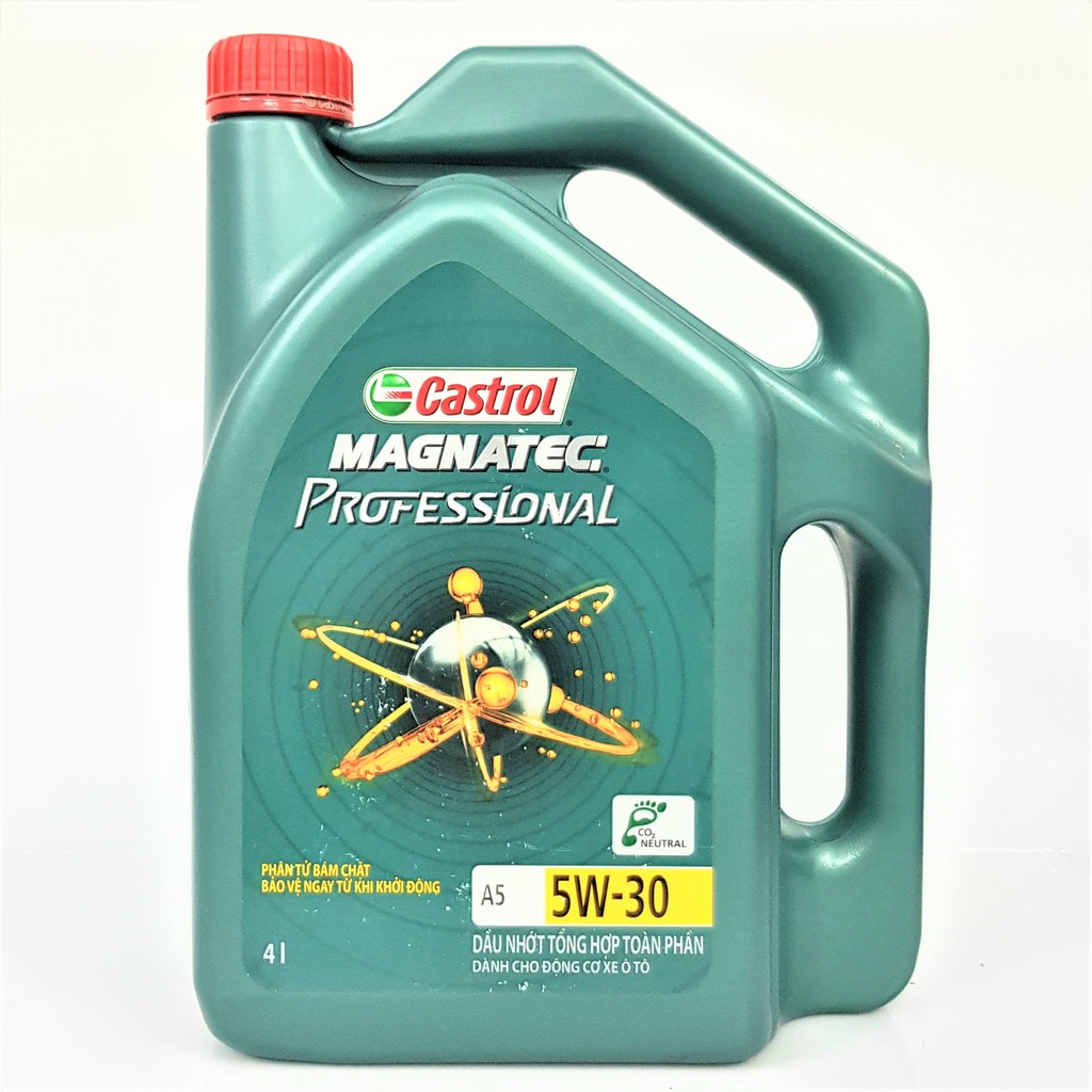 Dầu nhớt xe ô tô cao cấp Castrol Magnatec Professional A5 5W30 4L