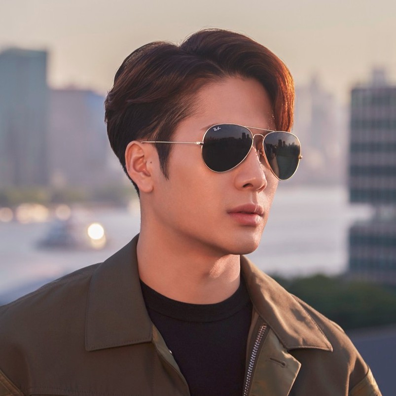 [FOLLOW GIẢM 20K] Mắt kính mát RAYBAN phi công cao cấp Nam Nữ unisex tròng thủy tinh thời trang HOT TREND RB8818