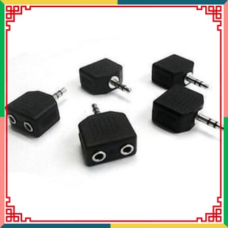 Đầu chia jack loa chuẩn 3.5 từ 1 ra 2