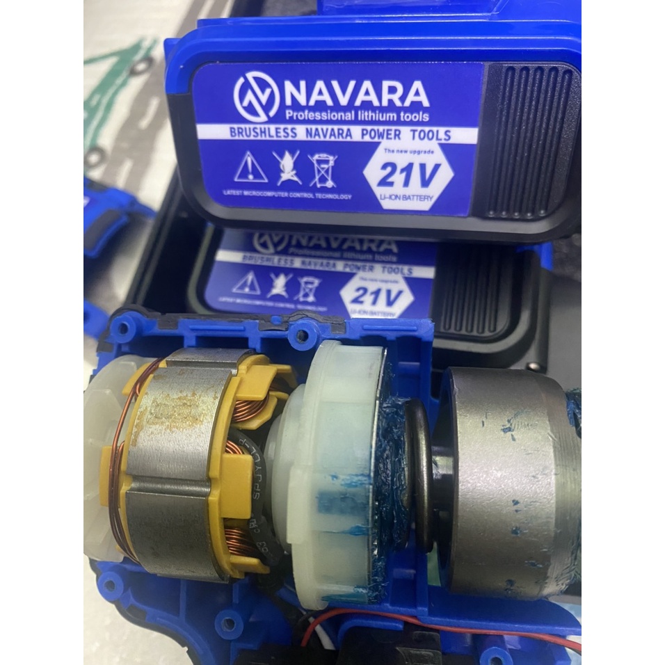 Máy siết bulong , máy bắn vít NAVARA NVR-6001 động cơ không chổi than