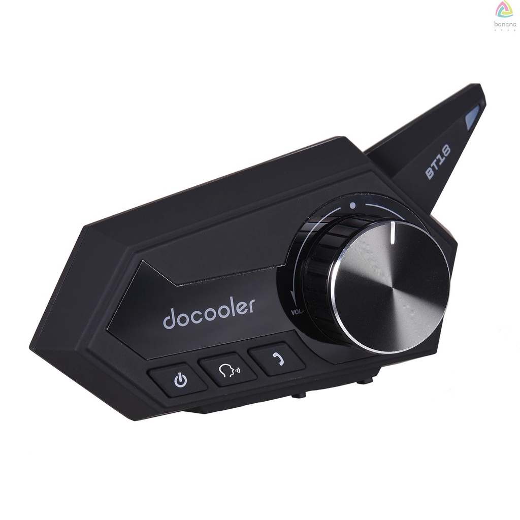 Tai nghe bluetooth 5.0 không dây gắn mũ bảo hiểm kèm micro