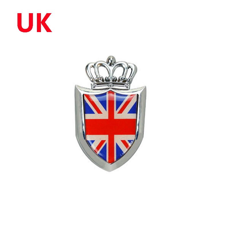 1 Miếng Dán logo Xe Hơi Bằng Kim Loại Trang Trí Cửa Sổ Sau Xe Hơi