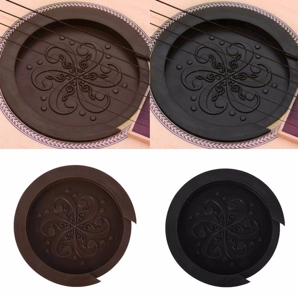 Nút Bịt Lỗ Hổ Phách Bằng Silicone Giảm Tiếng Ồn Cho Đàn Guitar