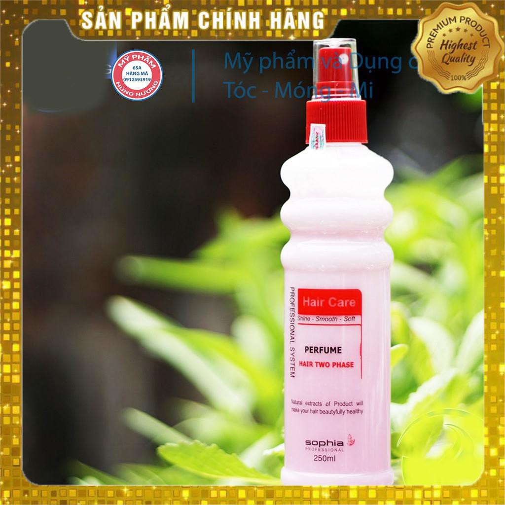 Xịt dưỡng phục hồi tóc hư tổn sophia 250ml