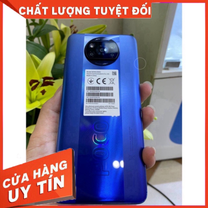 Khuyến mãi Điện thoại Xiaomi POCO X3 PRO (8GB/256GB) Cấu Hình Khủng Chơi Game Pubg Máy Full Box Chính Hãng 100% BẢO