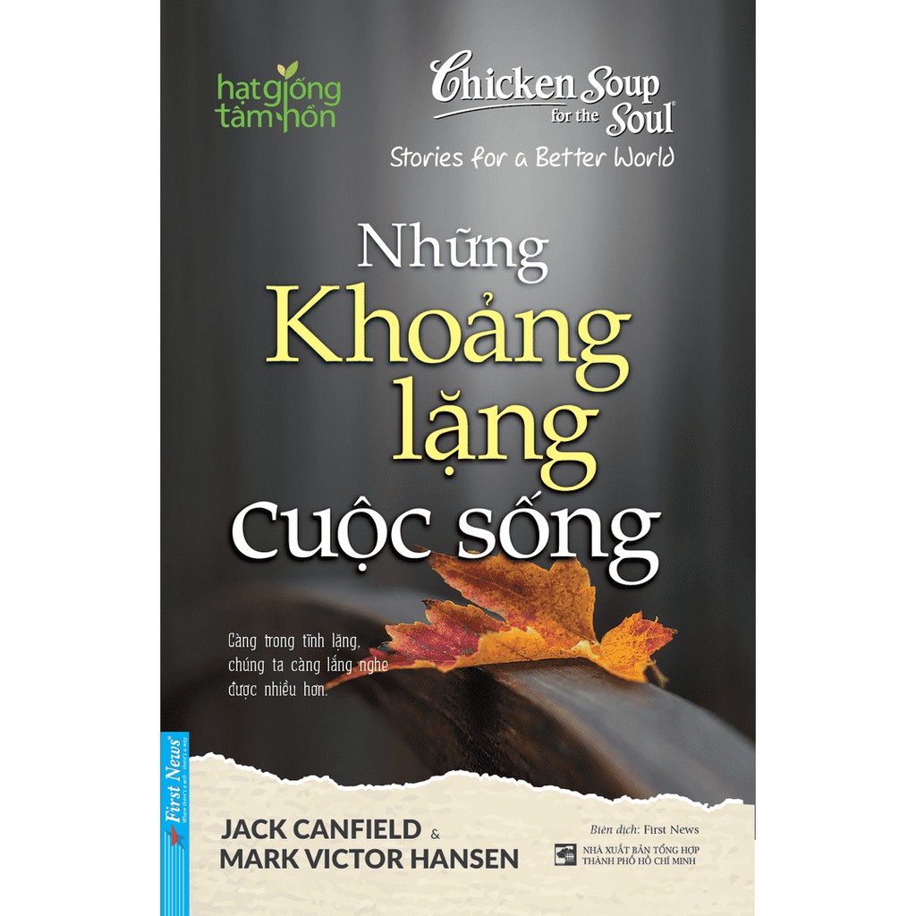 Sách Những Khoảng Lặng Cuộc Sống - First News  - FIN