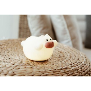 đèn ngủ đèn cảm ứng silicon hình heo con cho bé, quà tặng sinh nhật valentine 8-3 20-10 ý nghĩa, mẫu mới độc đáo