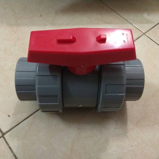 Van khóa PVC 34mm 2 rắc co