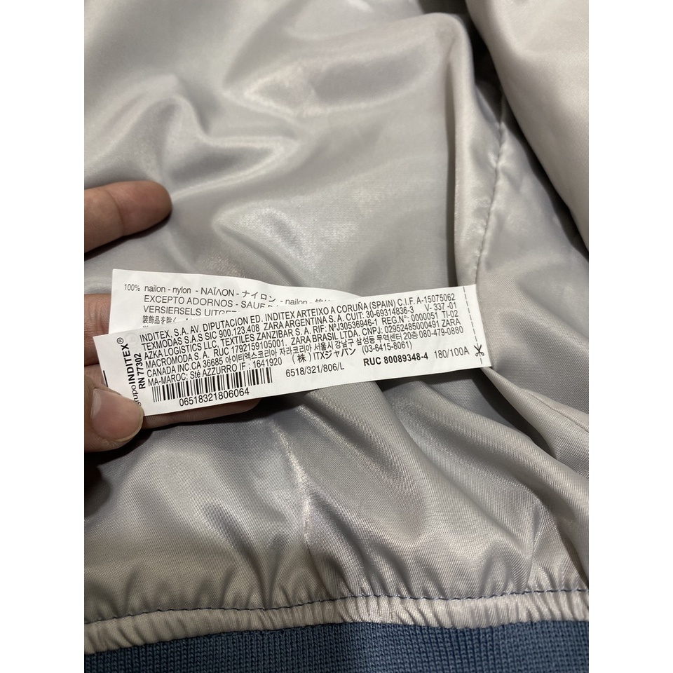 Áo Khoác Dù 2 Lớp Bomber Nam ZARA 3 Màu Hàng Xuất Xịn Chuẩn Hãng Cao Cấp DV Chất Dù Mỏng Phù Hợp Ngày Hè