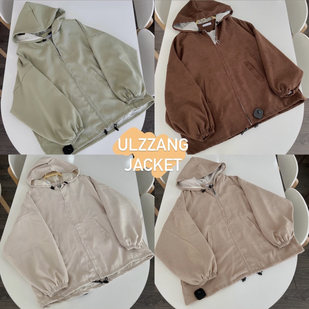 ÁO KHOÁC NHUNG LÌ TAY BỒNG (ảnh thật/sẵn/cóvideo)