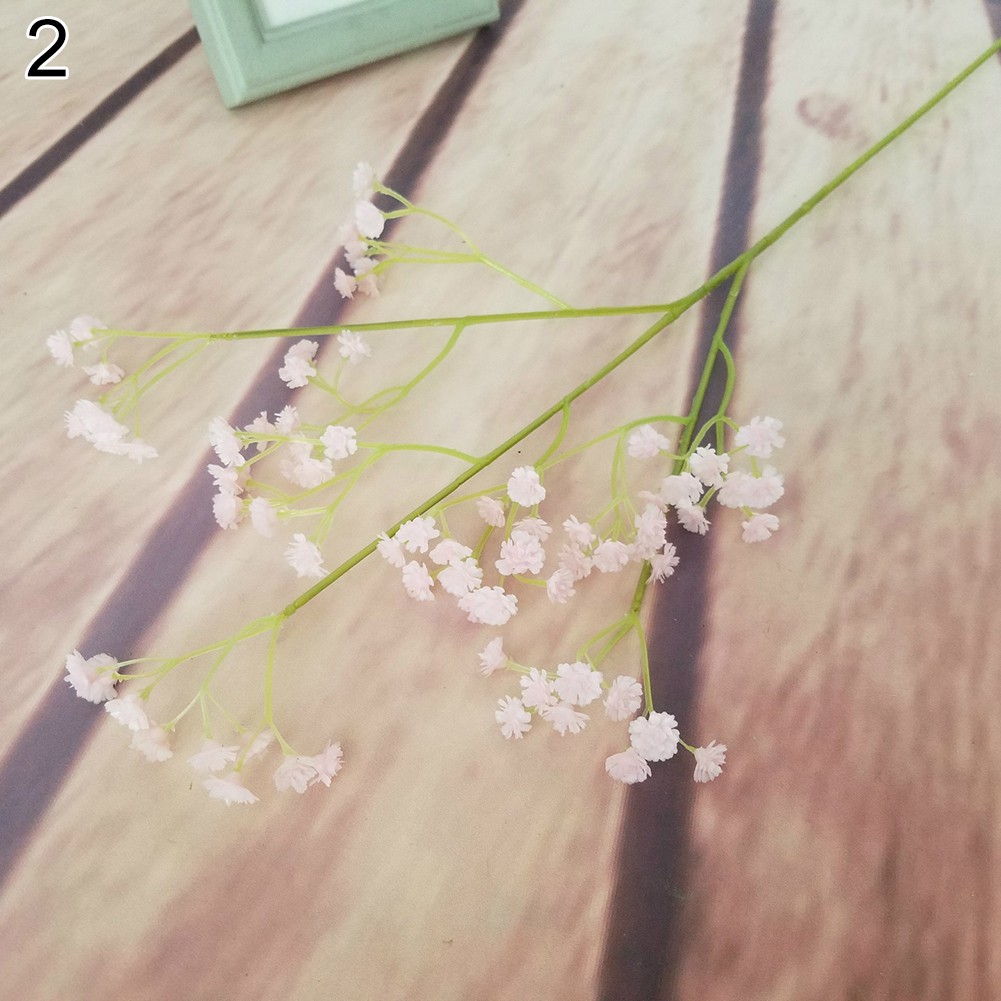 Hoa thạch anh nhựa nhân tạo trang trí tiệc cưới, sinh nhật