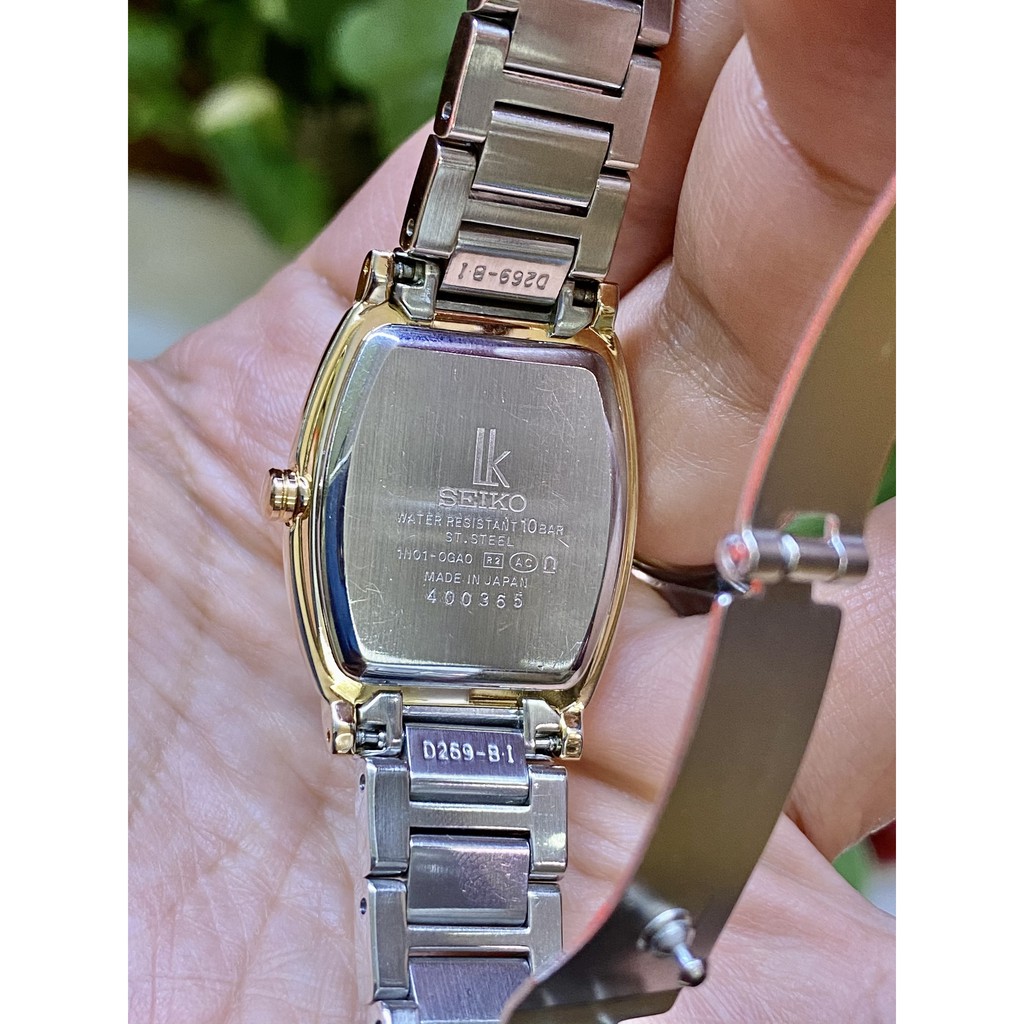 Đồng hồ nữ Seiko Lukia Stainless Steel 1N01-OGAO - Hàng cũ (Used) Mới 99% |  Shopee Việt Nam