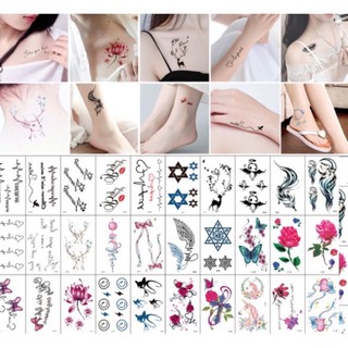 1 tấm hình xăm dán tatoo nhiều mẫu
