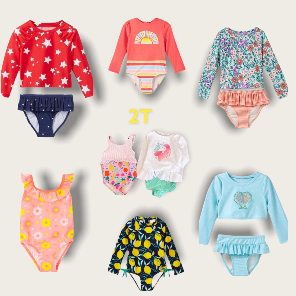 Đồ bơi bé gái Cat&amp;Jack hàng VNXK dư xịn nhiều màu sắc họa tiết cực xinh Shushibaby