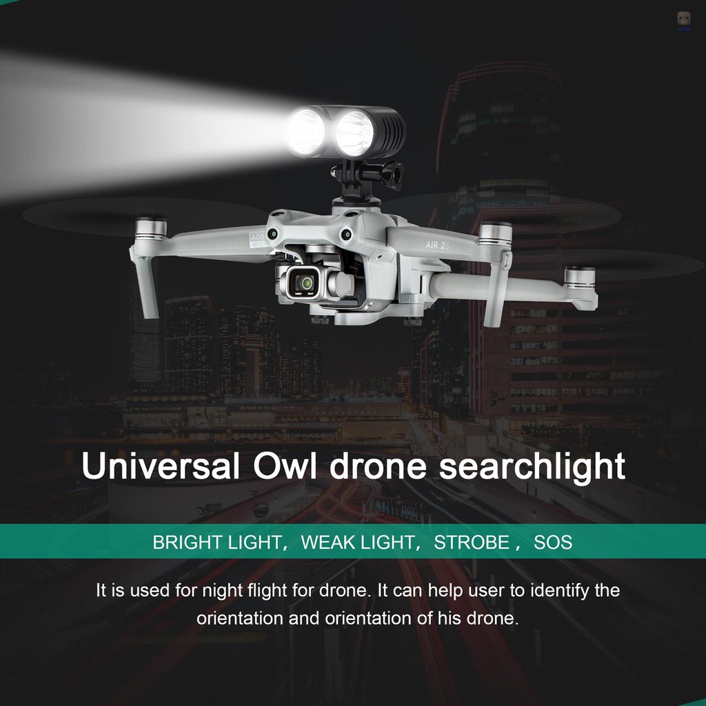 Đèn LED 4 Chế Độ Kèm Giá Đỡ Mở Rộng Thay Thế Cho Drone DJI Mavic Air 2 / Air 2S