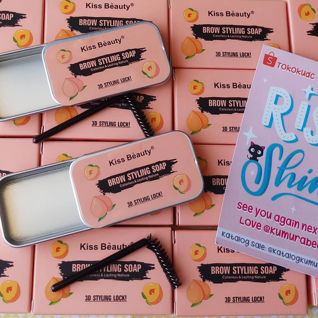 (hàng Mới Về) Xà Phòng Tạo Kiểu Lông Mày Kiss Beauty 10gr | BigBuy360 - bigbuy360.vn