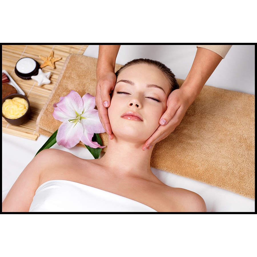 Decal dán tường trang trí spa beauty salon nhiều mẫu và kích thước