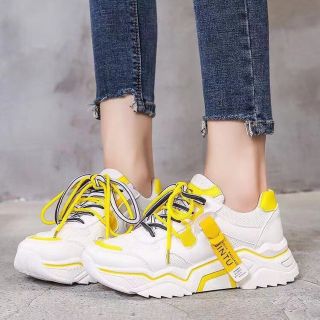 Giày thể thao nữ độn đế U-B mới