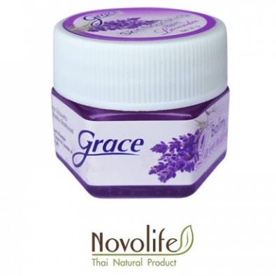 Dầu Cù Là Giúp Ngủ Ngon Ngon, Thư Giãn GRACE Lavender 20g - Thái Lan