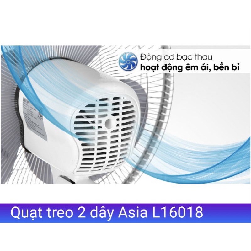 Quạt treo remote Asia 55w mẫu mới 2022,Bảo hành chính hãng 3 năm