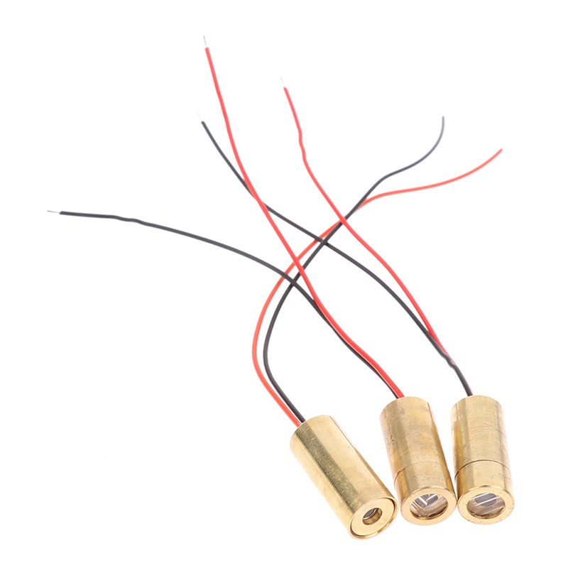 Mô Đun Đèn Laser 650nm 9mm 3V 50mW Đầu Đồng Đỏ