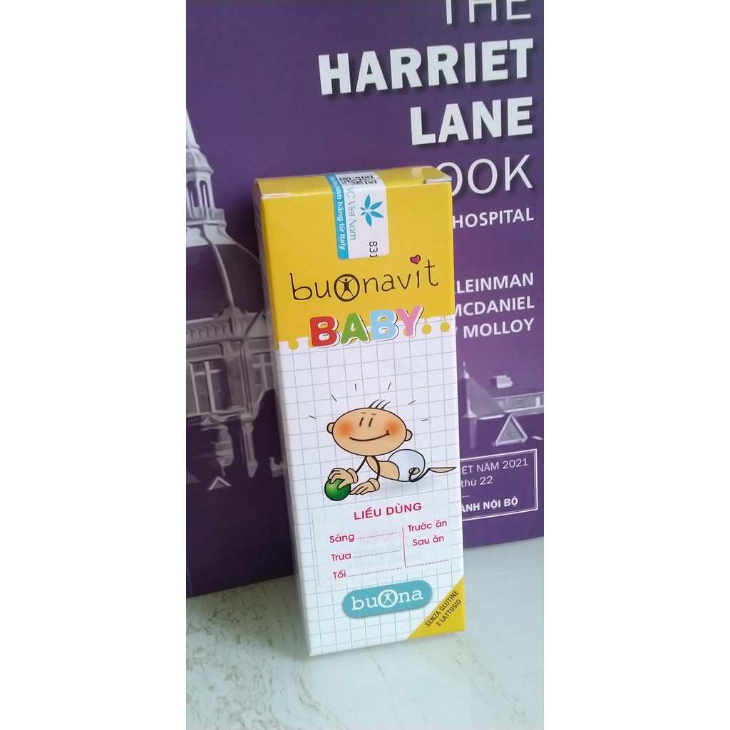 BuonaVit Baby – vitamin tổng hợp, tăng chuyển hóa cho bé, nhập khẩu chính hãng Italia