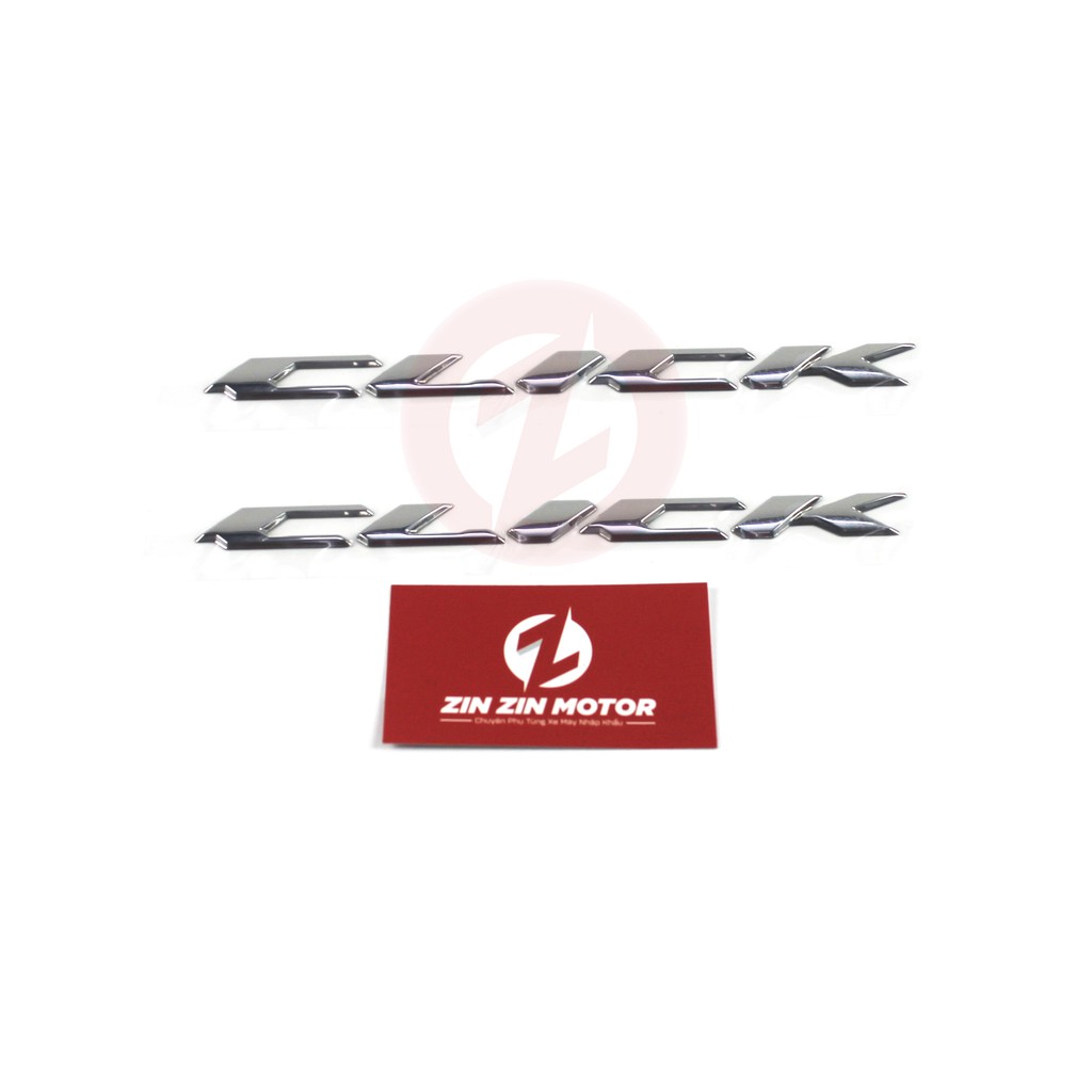 Tem Chữ Nổi Click 150i Chính Hãng Honda Thailand