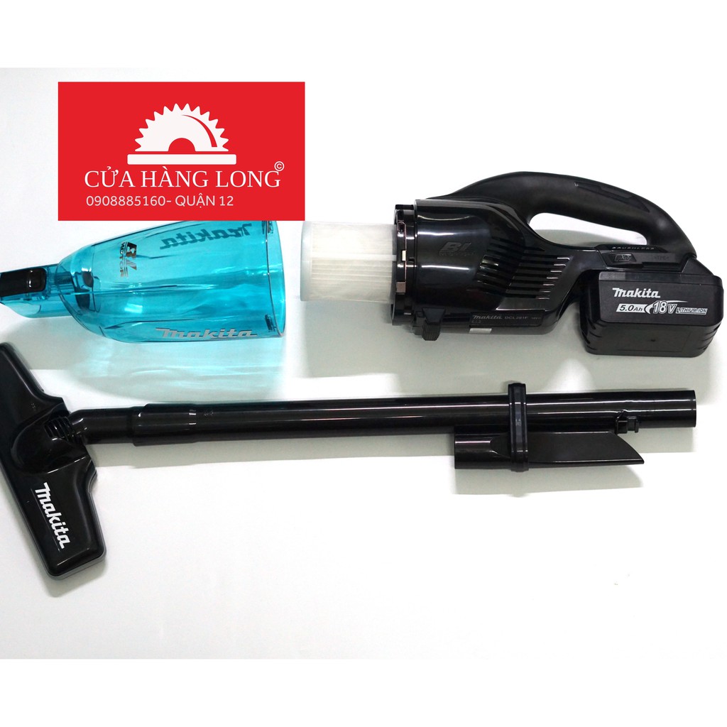 DCL281FzB 18v- Máy hút bụi makita 18v BRUSHLESS ( KHÔNG THAN)