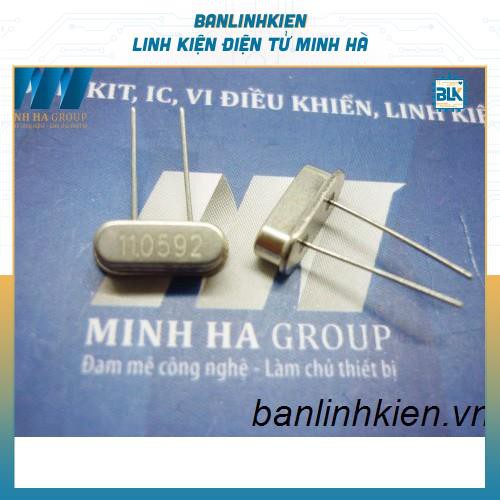 Thạch Anh 3mhz, 8mhz, 12mhz, 16mhz, 20mhz, 24mhz