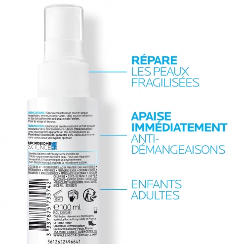 Xịt dưỡng La roche Posay B5 cicaplast spray 100ml