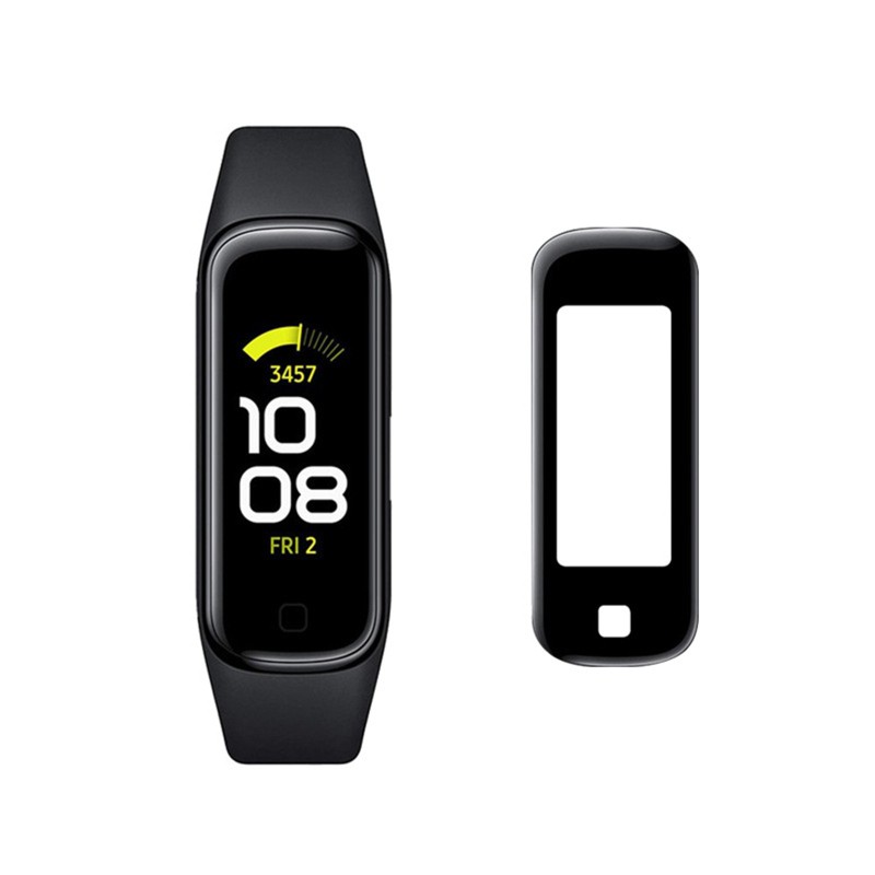 Set 2 Miếng Dán Trong Suốt Bảo Vệ Màn Hình Viền Cong 3D Thời Trang Cho Samsung Galaxy Fit 2 Sm-R220