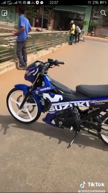 Tem rời Satria FI HOT Movistar