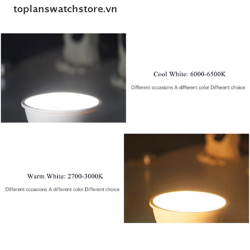 Bóng Đèn LED GU10 COB 6W MR16 220V Ánh Sáng Trắng Chất Lượng Cao