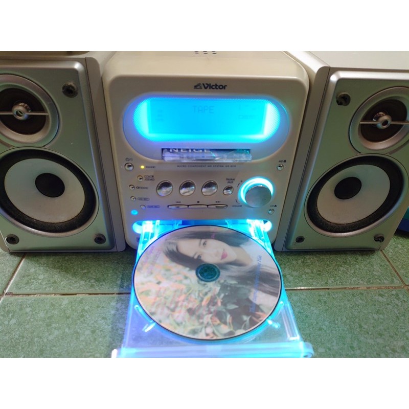 Bộ dàn mini nhật bãi nguyên bản victor Q10 đẹp nghe hay