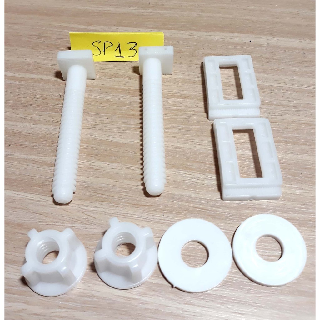 Ốc chốt bồn cầu hơi, rơi êm, gắn nắp bồn cầu, sử dụng cho nắp cầu hơi