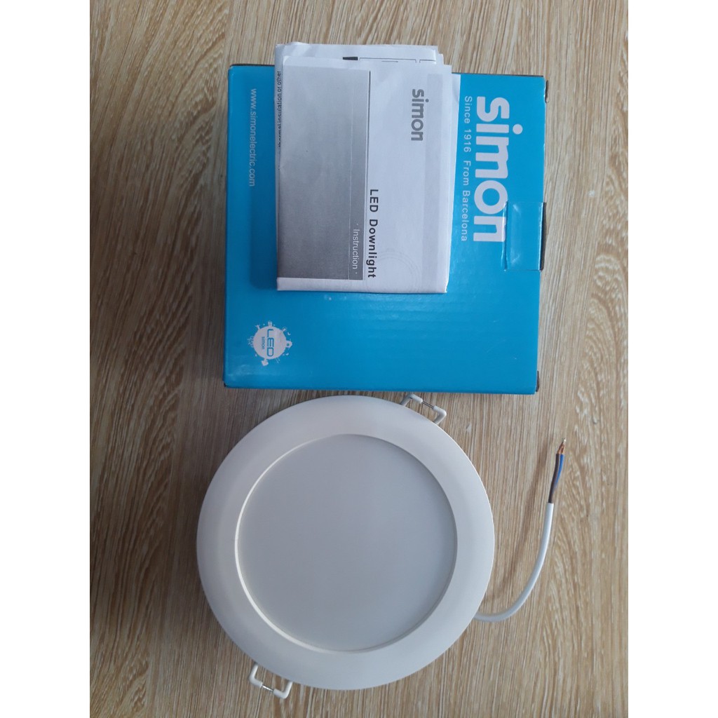 ĐÈN LED ÂM TRẦN 8W D90 SIMON