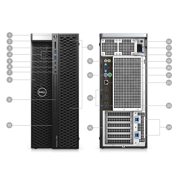 Máy trạm đồ họa Dell Precision T5820 | BigBuy360 - bigbuy360.vn