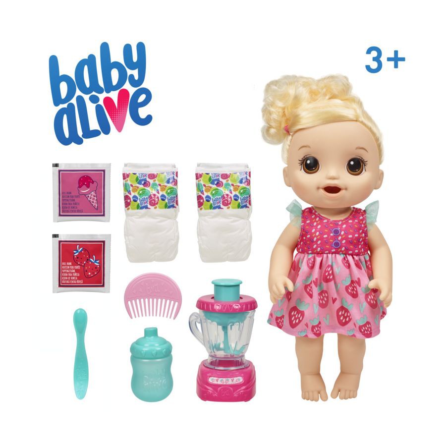 Búp bê Baby Alive - Bé Cherry tiểu thư - mã SP E6943