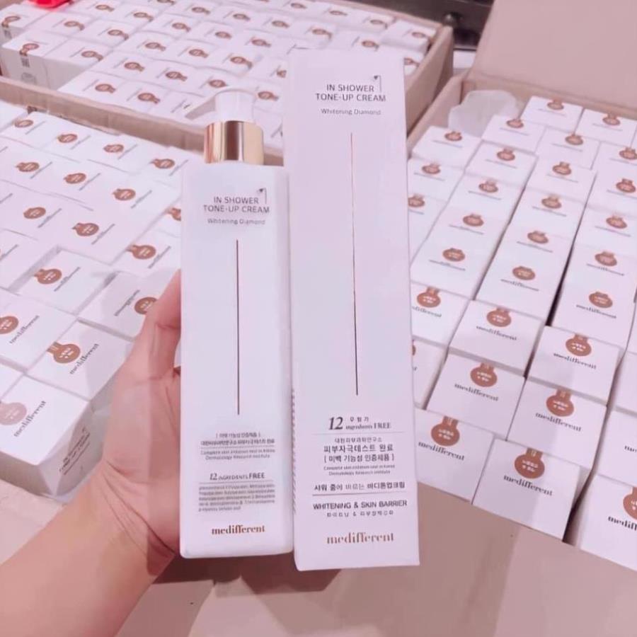 [SALE] Sữa Tắm Truyền Trắng Medifferent In Shower Tone-Up Cream Hàn Quốc - SỮA TẮM Ủ TRẮNG, Bật Tông, Săn Chắc Da 300ML | BigBuy360 - bigbuy360.vn