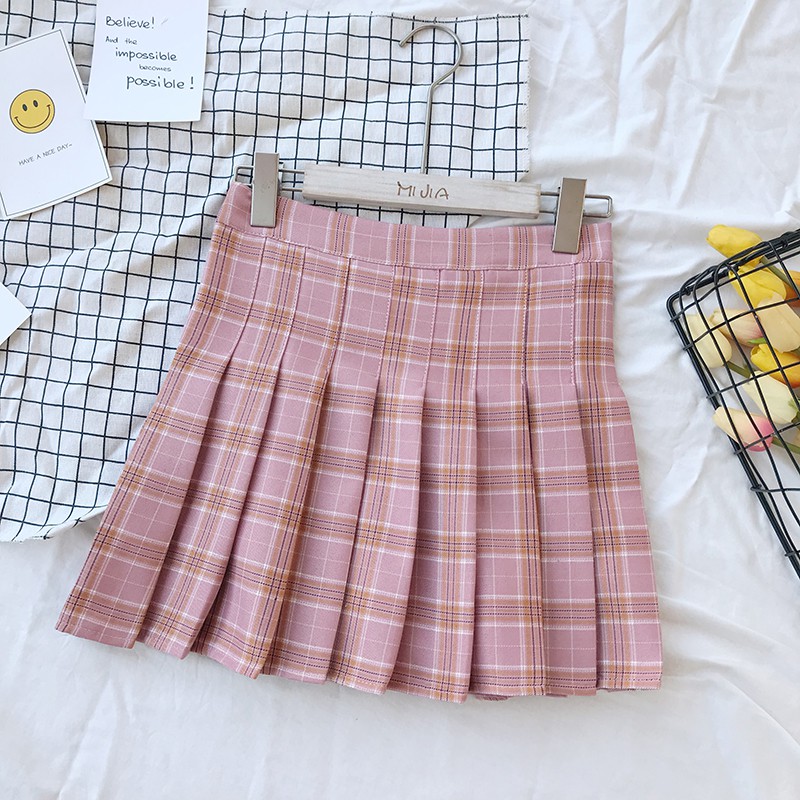 [Rẻ vô địch] Chân váy tennis caro Uzzlang (có ảnh thật) | Hàng loại 1 | BigBuy360 - bigbuy360.vn