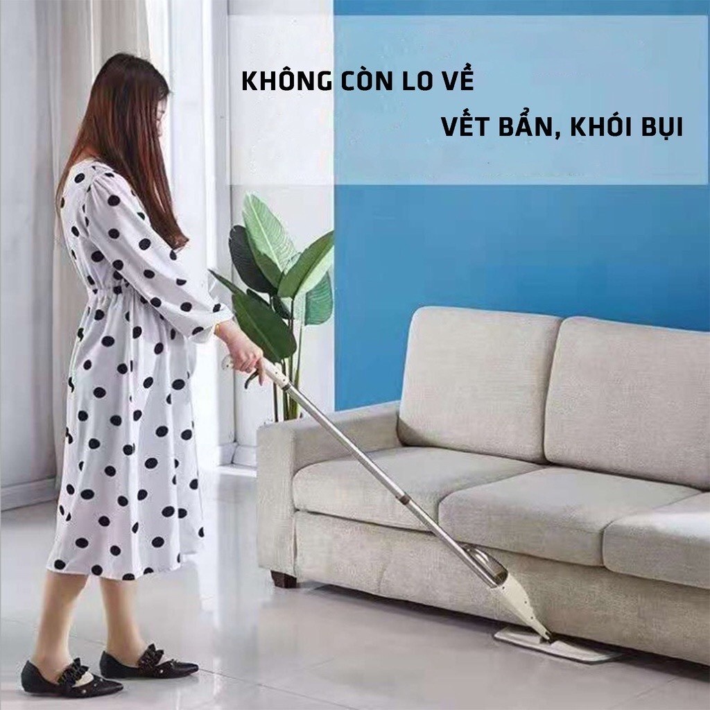 Cây Lau Nhà Phun Sương Thông Minh Spray Mop