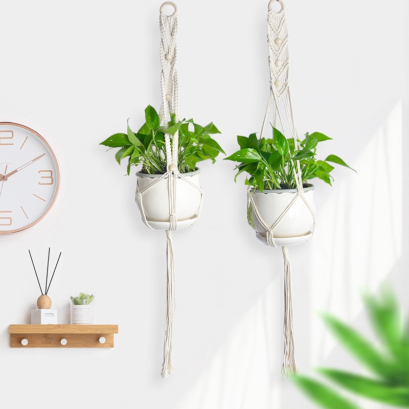 Dây Treo Chậu Hoa Trang Trí Nội Thất Phong Cách Vintage