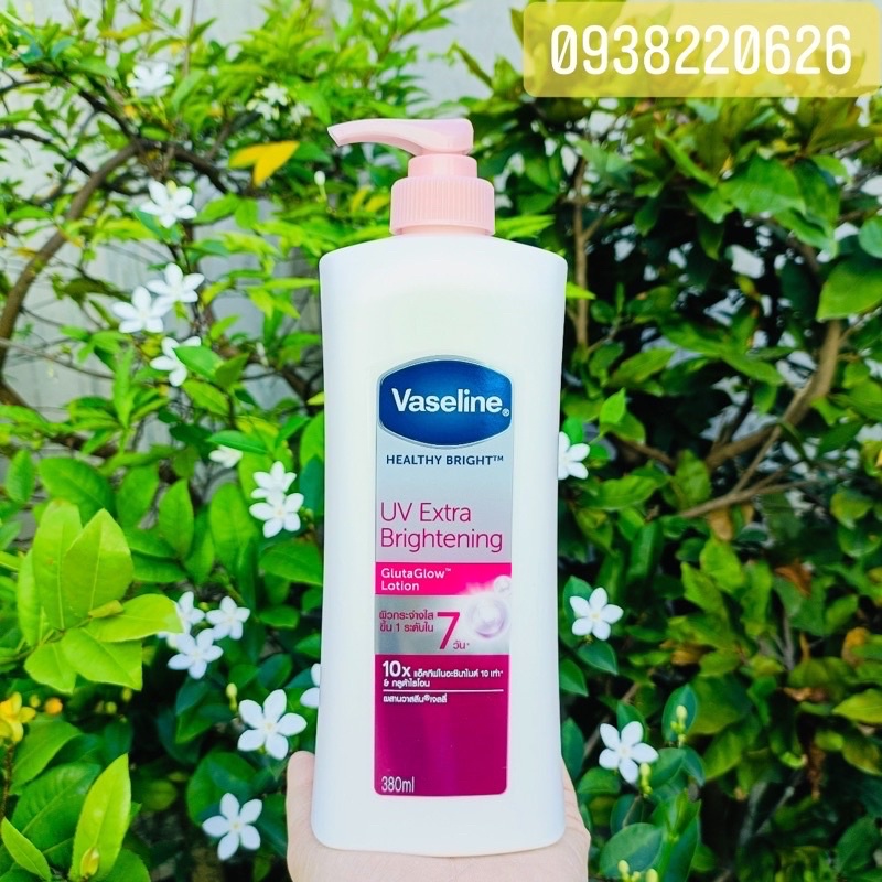 Vasaline X10 Dưỡng Thể Kích Trắng