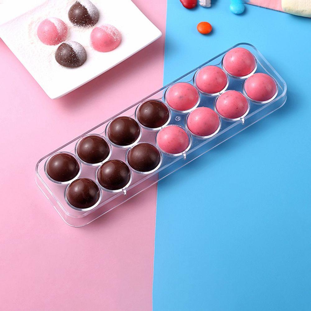 Khuôn Làm Bánh / Sô Cô La 14 Lỗ Bằng Nhựa Bền Bỉ
