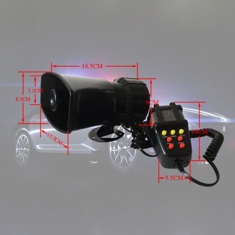 Còi Cảnh Sát 12V 12V 100WAlarm 12V Chuyên Dụng Cho Xe Tải /