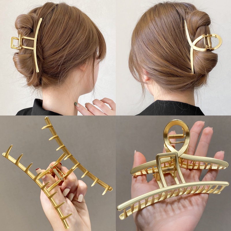 Kẹp Tóc Hình Cá Mập Đính Ngọc Trai Giả Thời Trang Hàn Quốc Cho Nữ