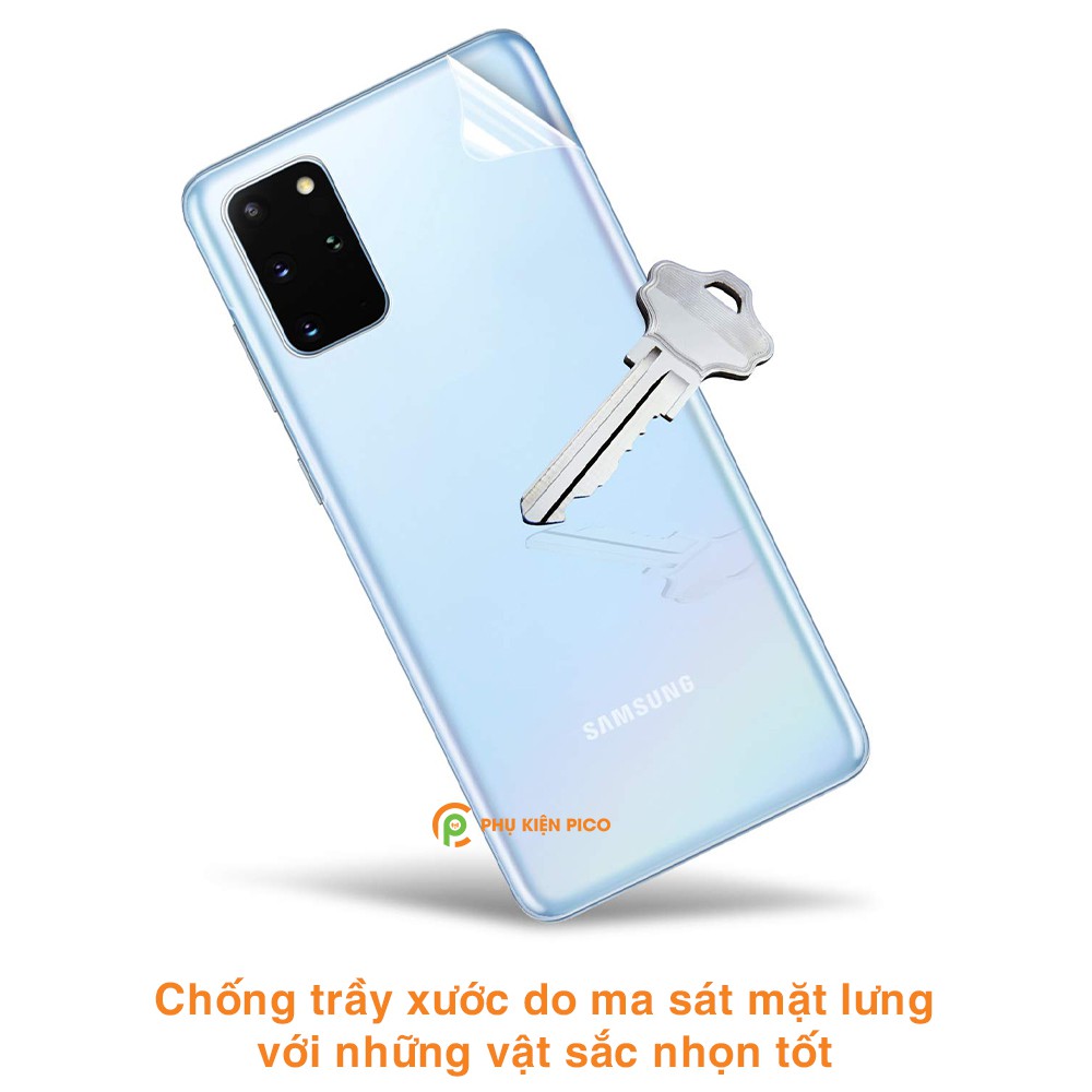 Dán lưng Samsung S20 Plus dẻo trong suốt PPF full mặt lưng chính hãng Mibo - Dán dẻo Samsung Galaxy S20 Plus