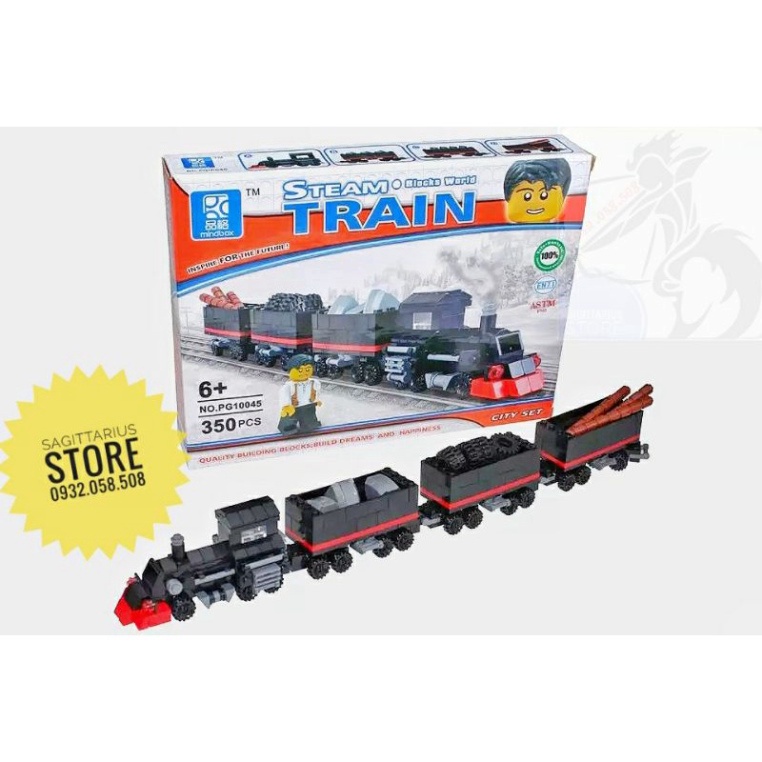 Bộ Lego 10045 Lắp Ráp Tàu Hỏa Vận Tải