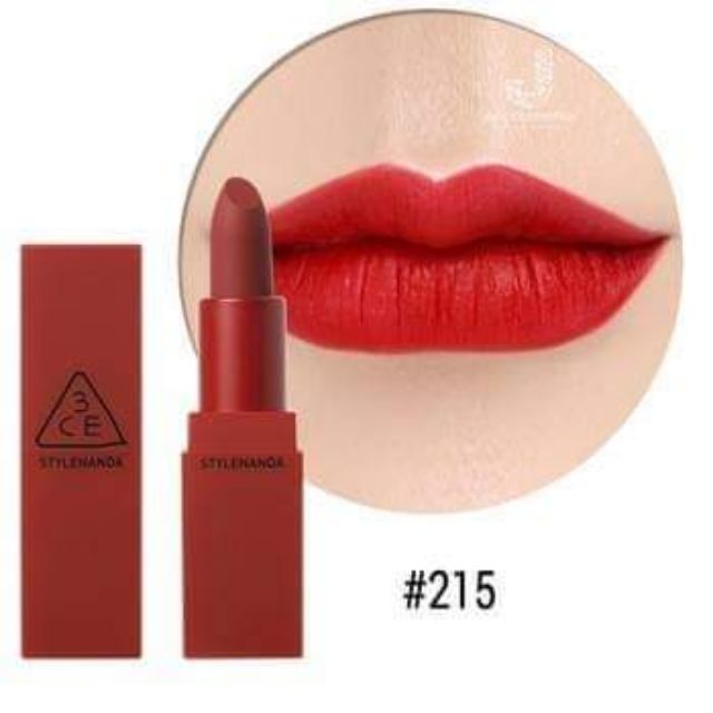 Son 3CE Red Recipe Matte Lip Color #215